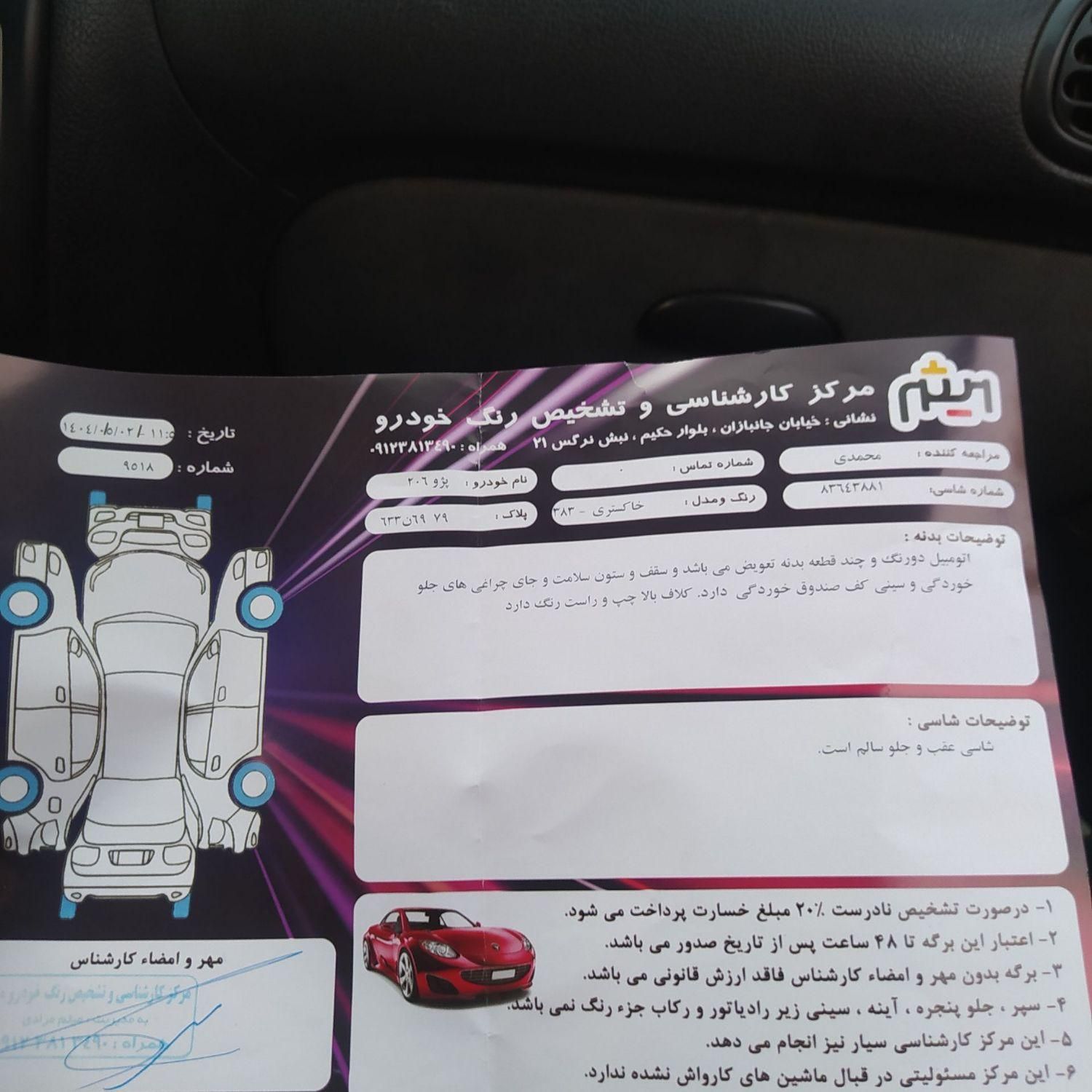 پژو 206 تیپ 2 - 1383