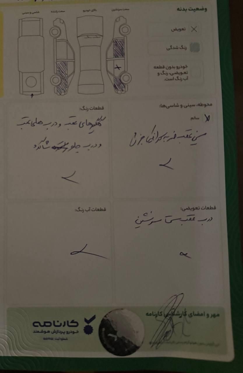 رنو ساندرو اتوماتیک - 1396