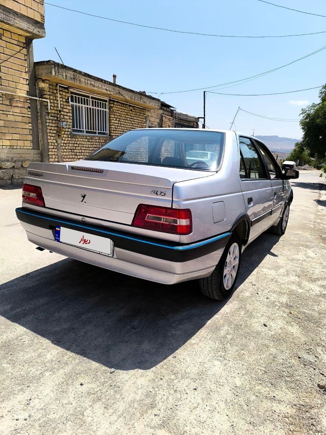 پژو 405 SLX بنزینی  XU7 - 1389