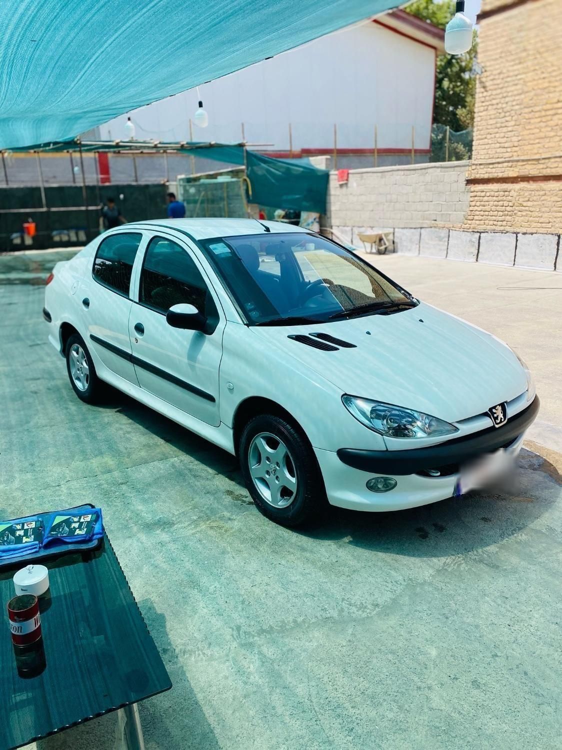 پژو ۲۰۶ صندوق دار v8 - 1391