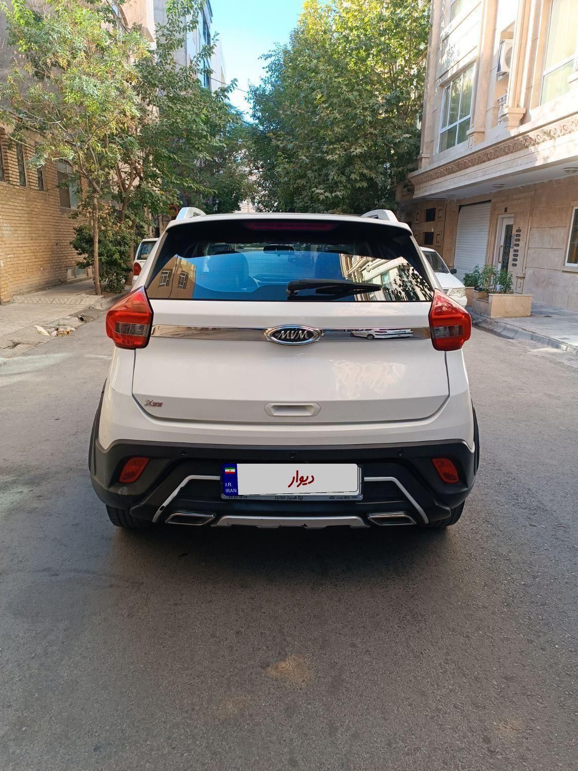 ام وی ام X22 دنده ای ساده - 1396