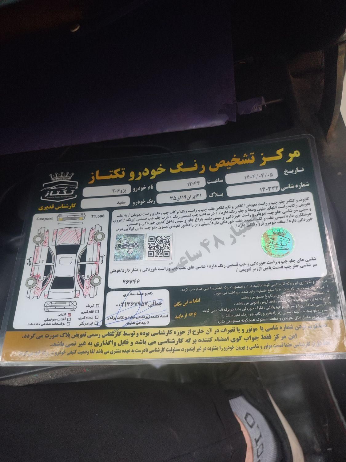 پژو 206 تیپ 2 - 1389