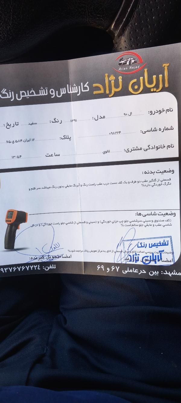 خودرو رنو، تندر 90 آگهی ann_19796714