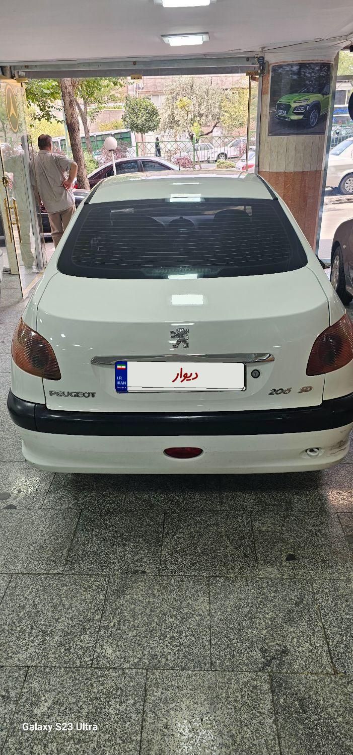 پژو ۲۰۶ صندوق دار v2 - 1388