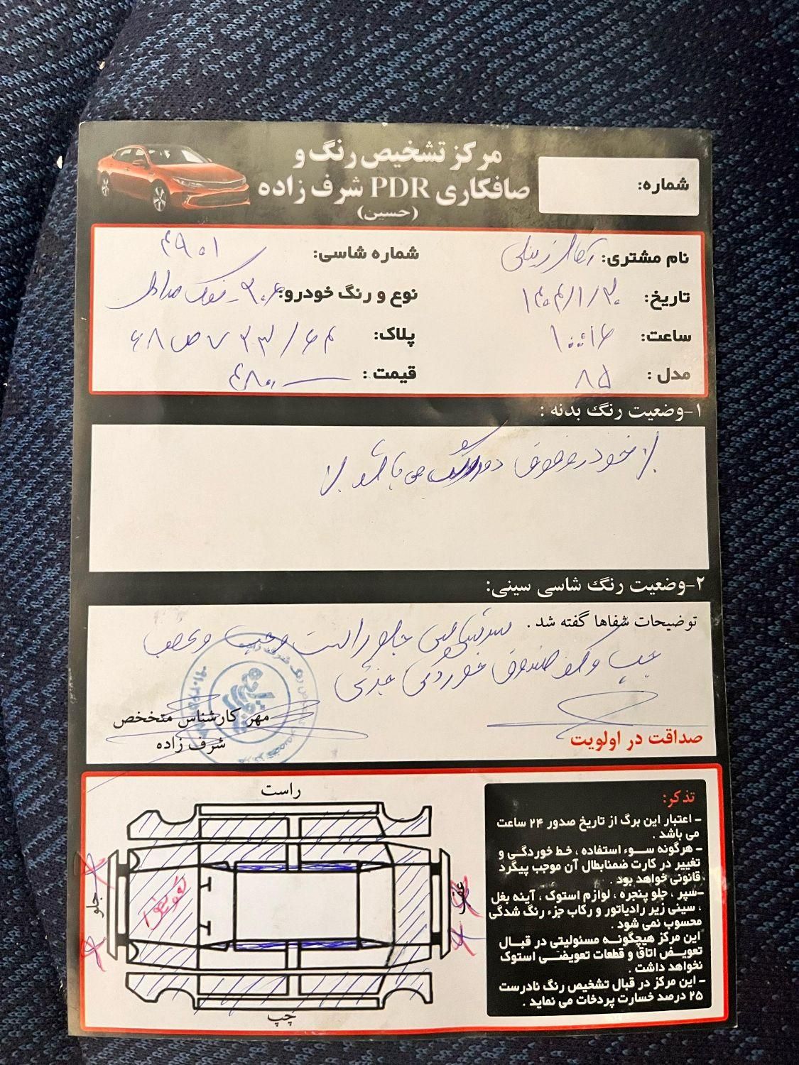پژو 206 تیپ 6 - 1385