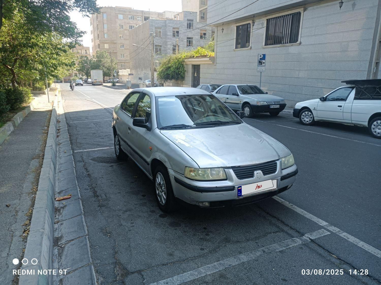 سمند X7 بنزینی - 1383
