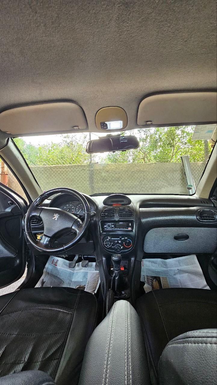 پژو ۲۰۶ صندوق دار v8 - 1386