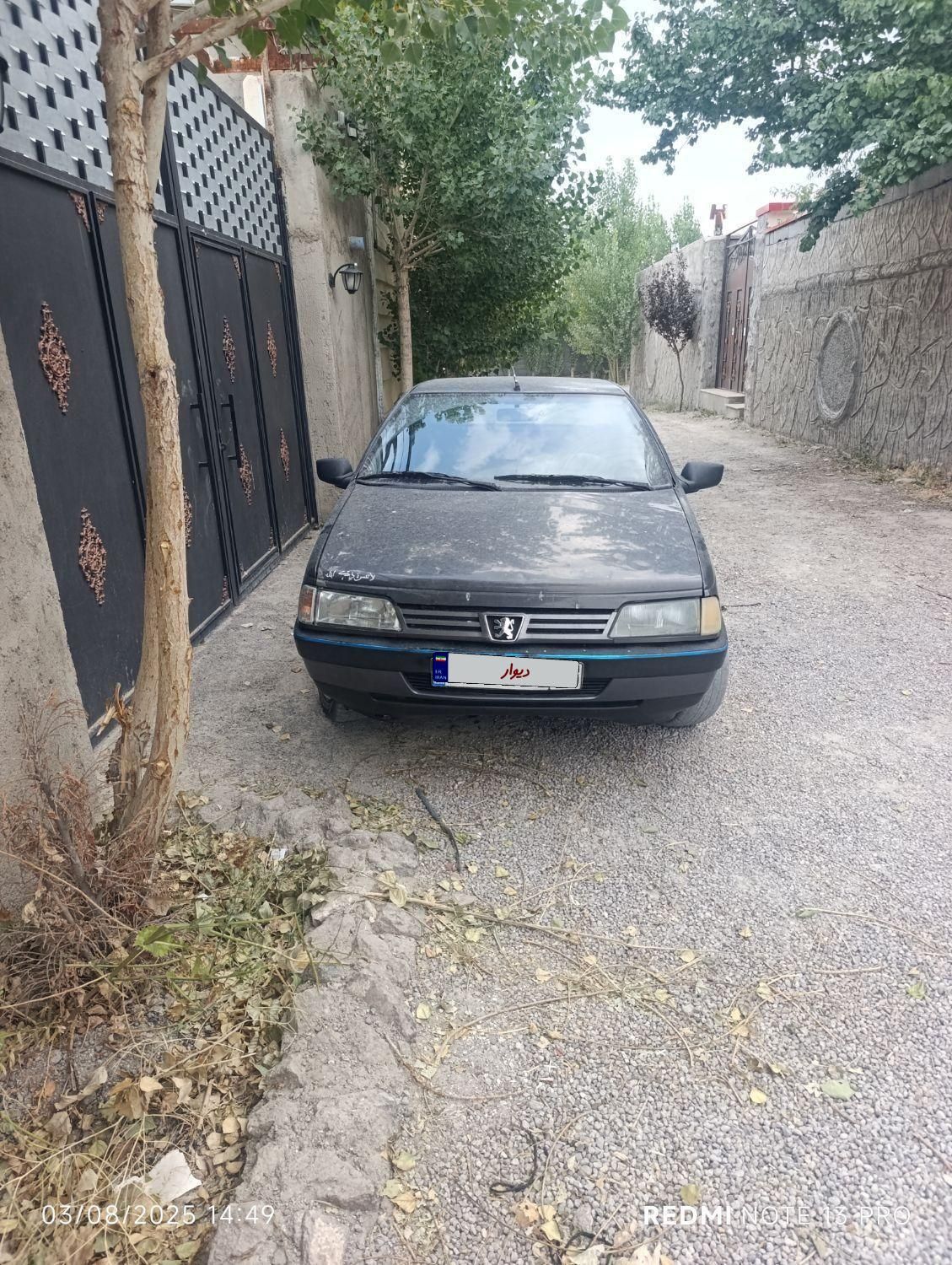 پژو آردی دوگانه سوز CNG - 1385