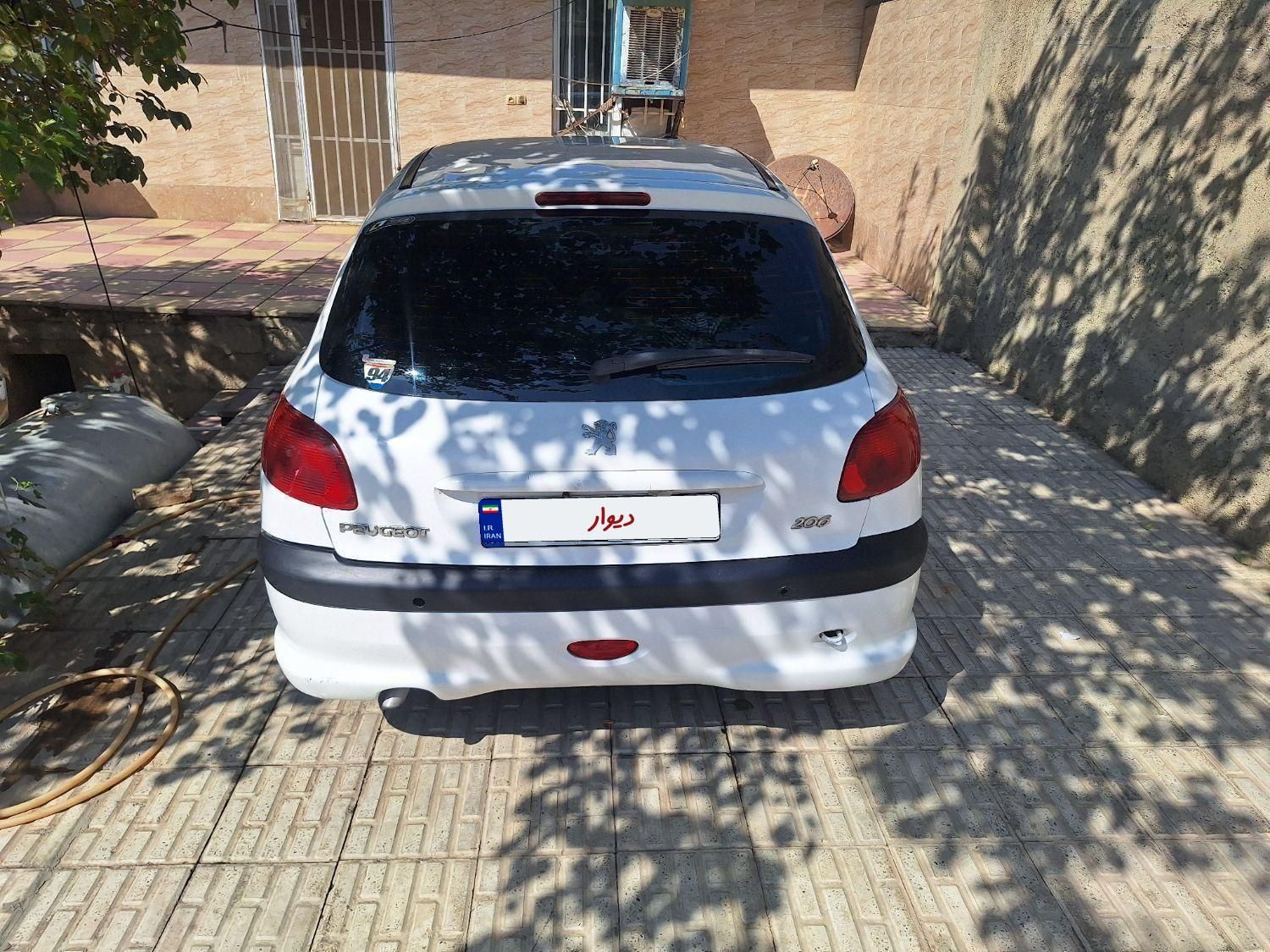 پژو 206 تیپ 3 - 1389