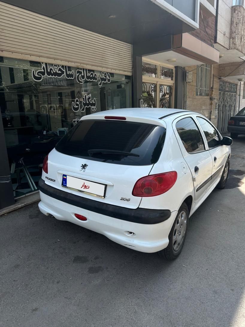 پژو 206 تیپ 2 - 1395