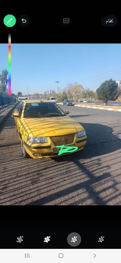 سمند X7 دوگانه سوز - 1386