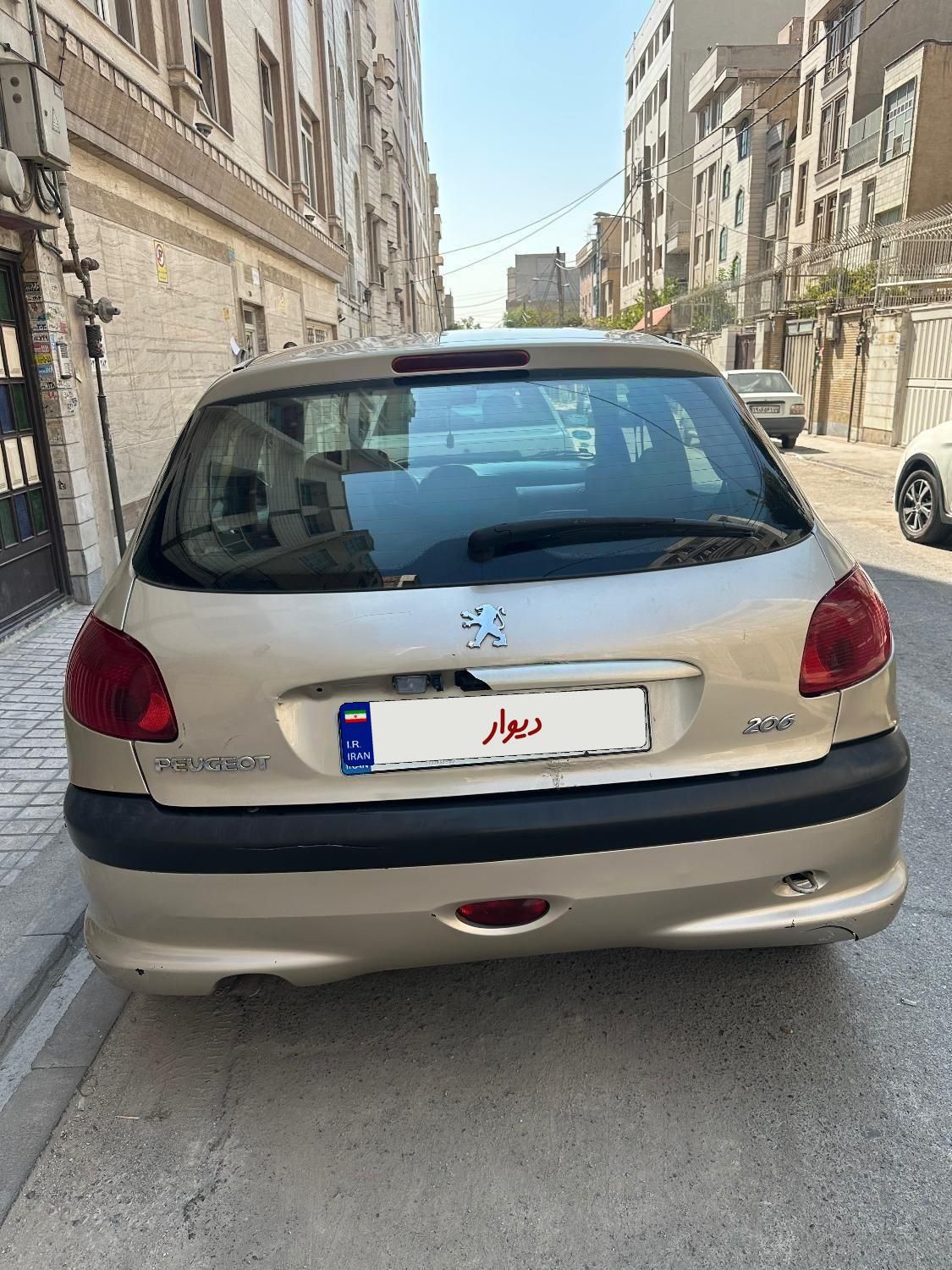 پژو 206 تیپ 3 - 1386