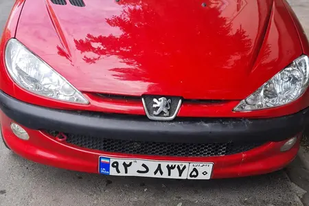 پژو ۲۰۶ صندوق دار v8 - 1396