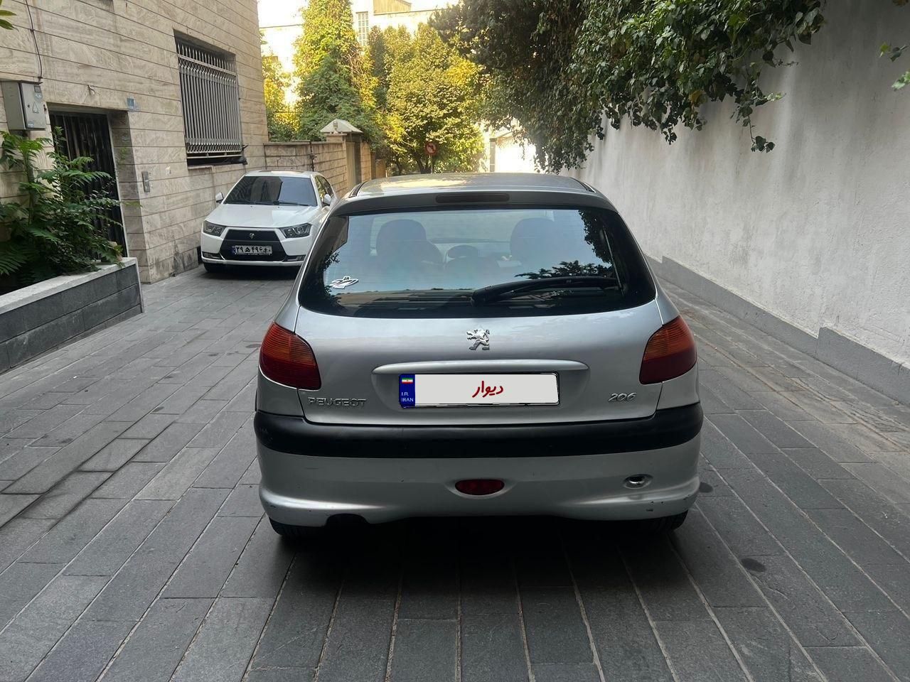 پژو 206 تیپ 5 - 1384