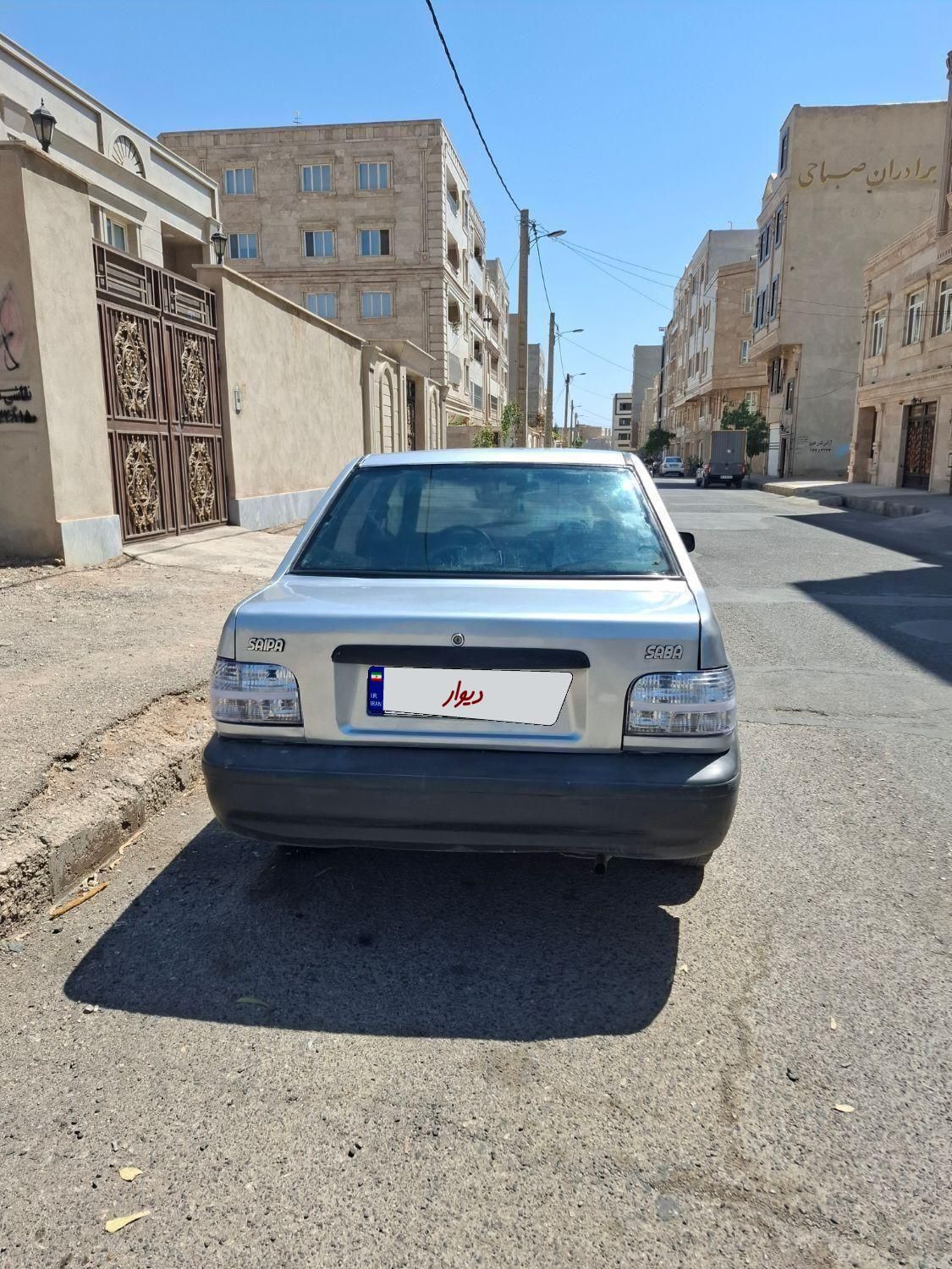 پراید صبا بنزینی - 1386