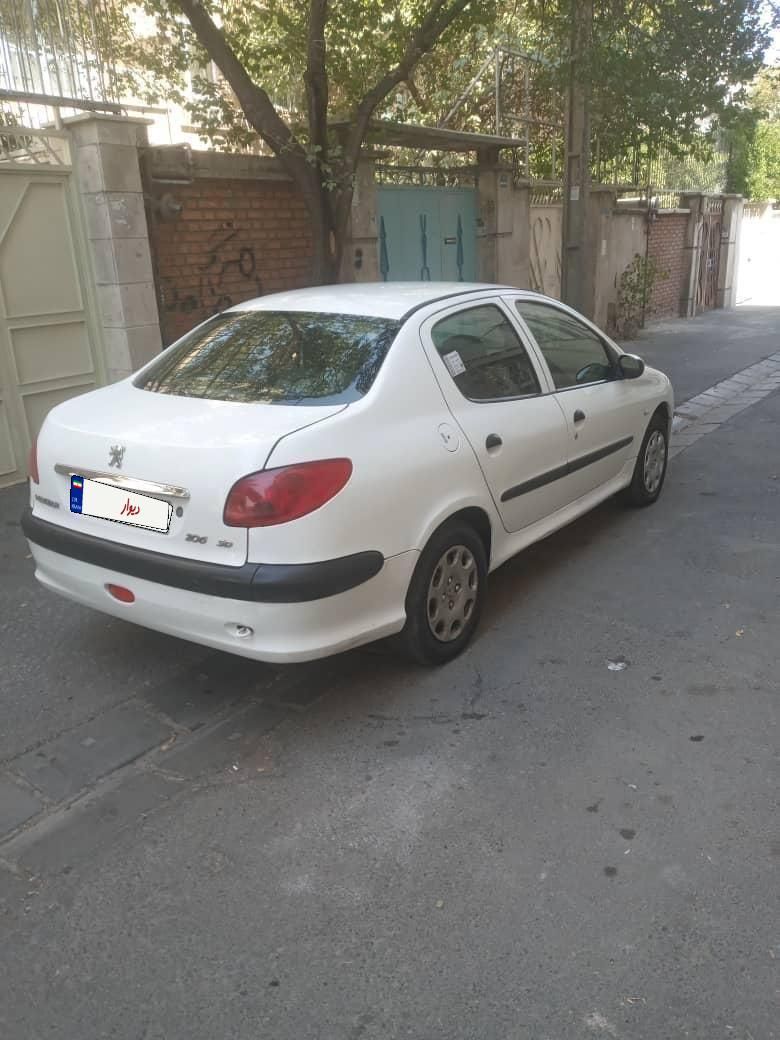 پژو ۲۰۶ صندوق دار v8 - 1395