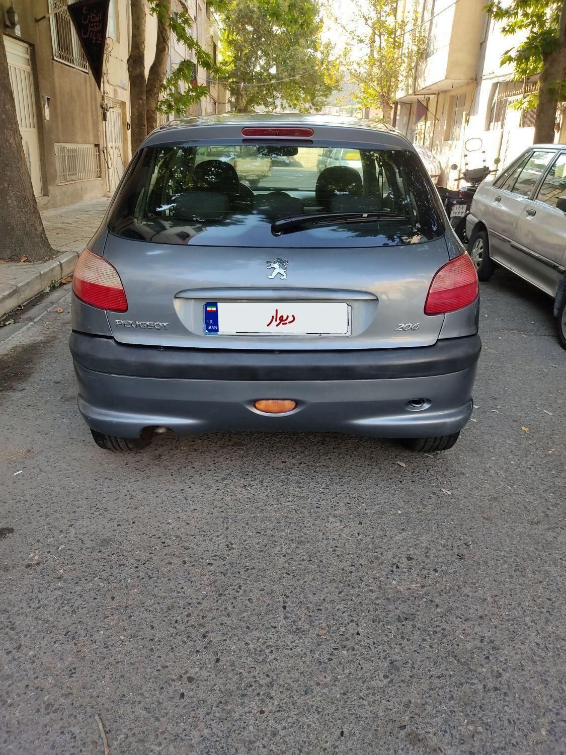 پژو 206 تیپ 2 - 1386