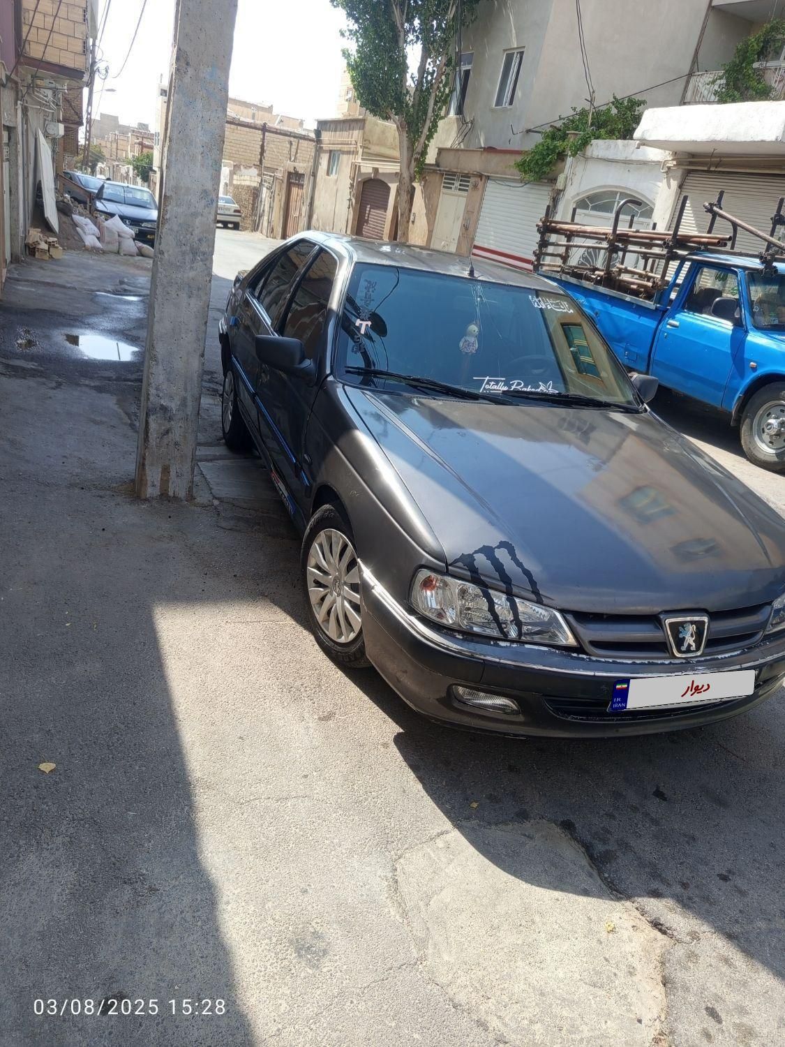 پژو پارس دوگانه سوز - 1381