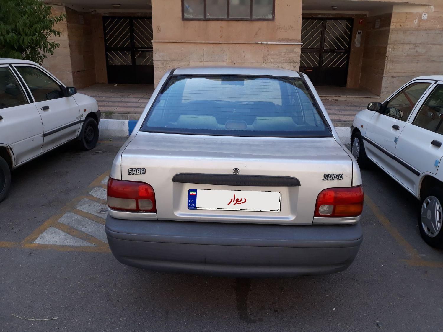 پراید صبا بنزینی - 1386