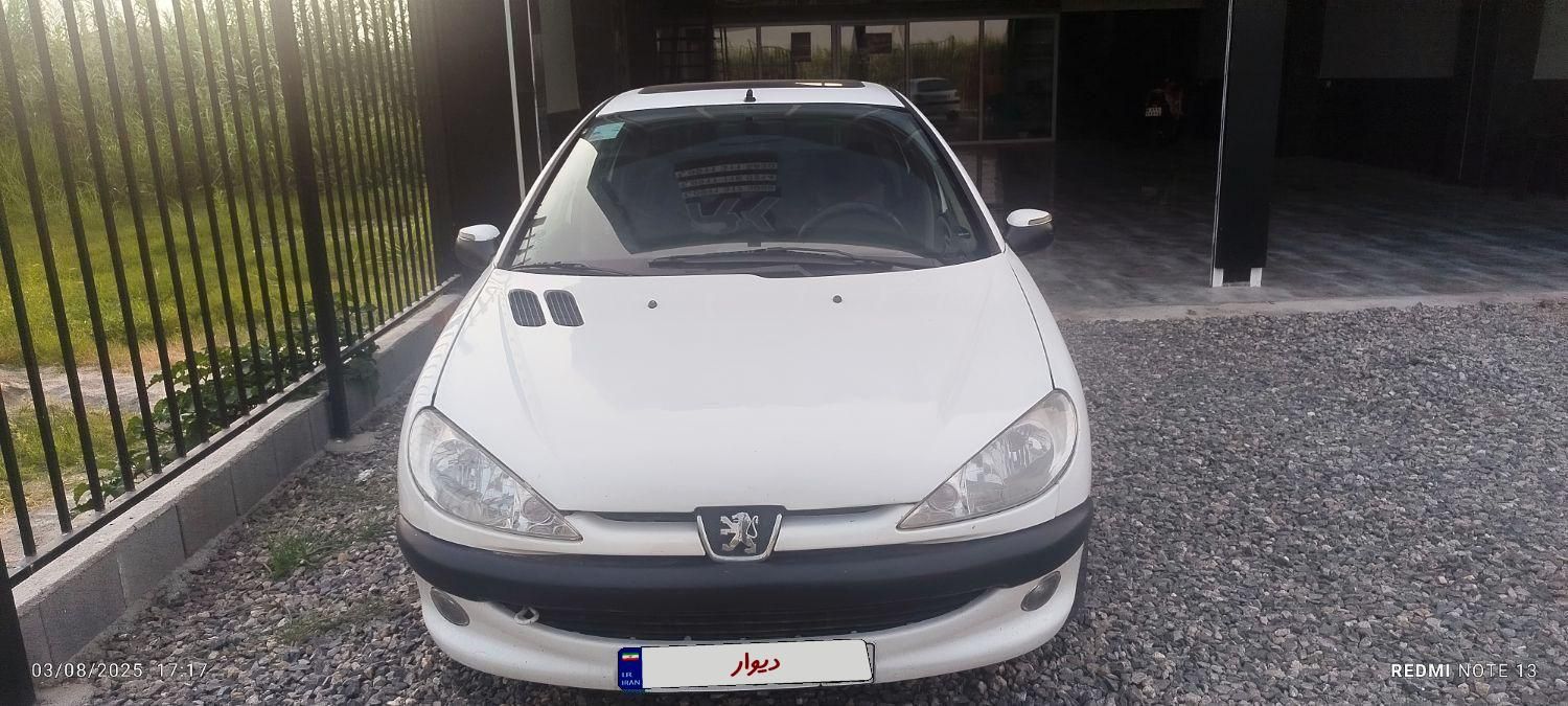 پژو ۲۰۶ صندوق دار v8 - 1390