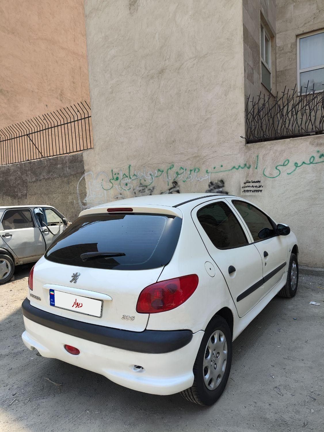 پژو 206 تیپ 2 - 1388
