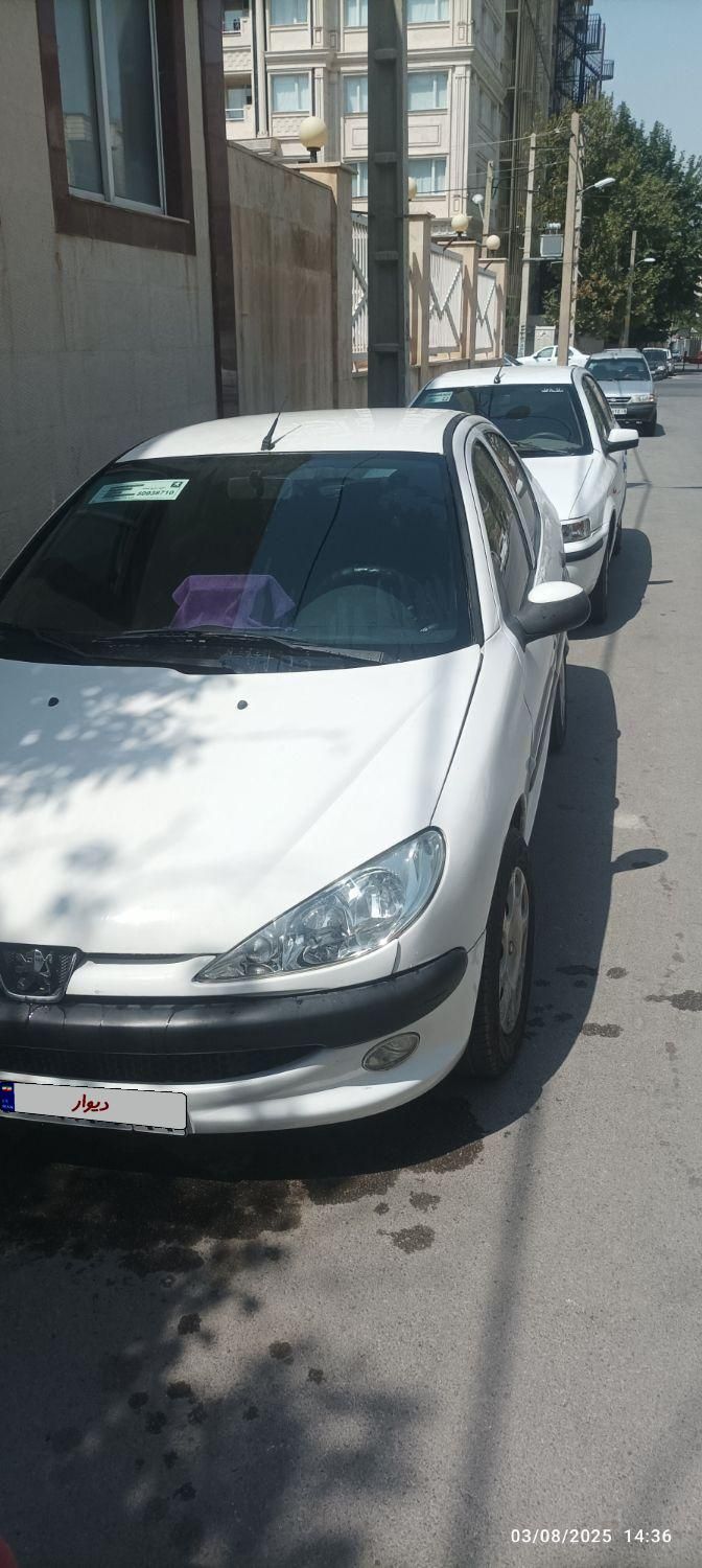 پژو ۲۰۶ صندوق دار v20 - 1388