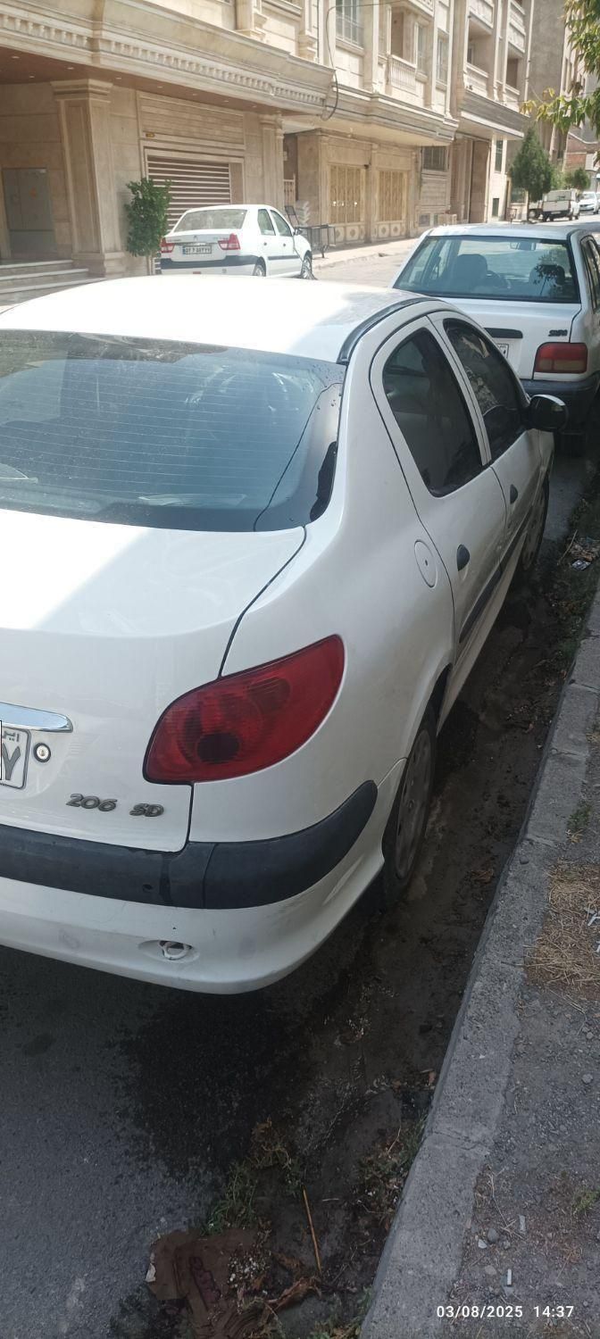 پژو ۲۰۶ صندوق دار v20 - 1388
