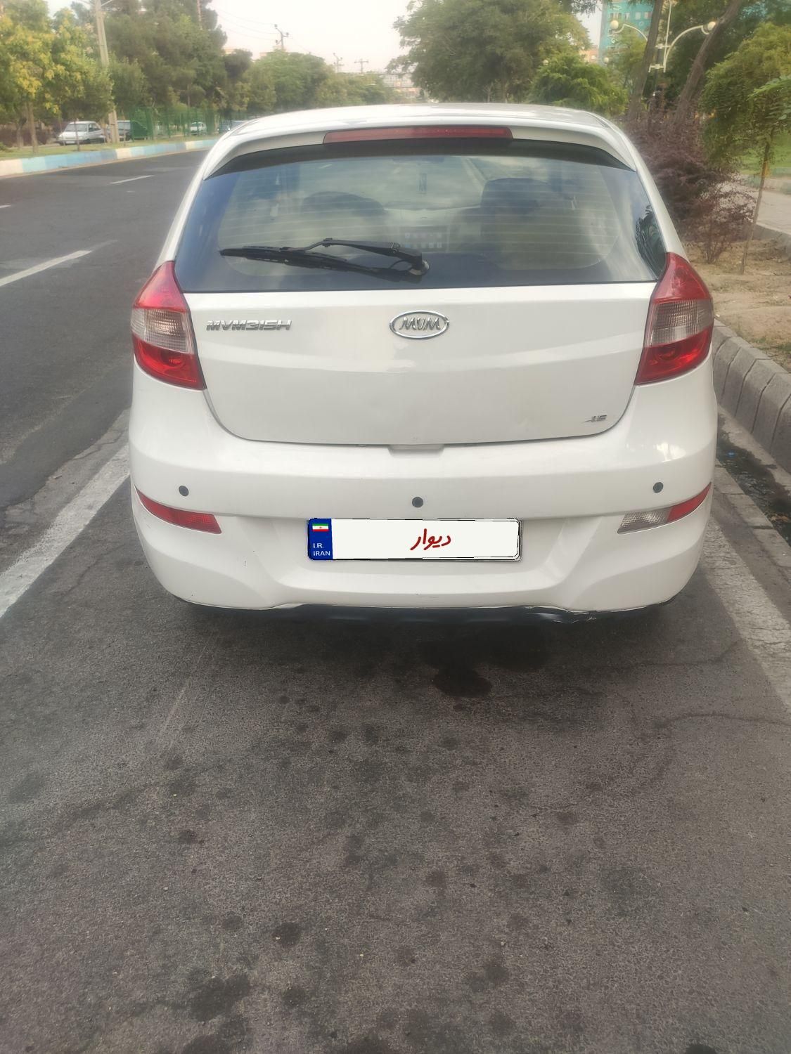 ام وی ام 315 هاچ بک ساده دنده ای - 1393