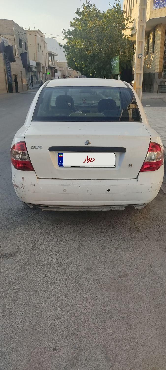 تیبا صندوق دار EX دوگانه سوز - 1393