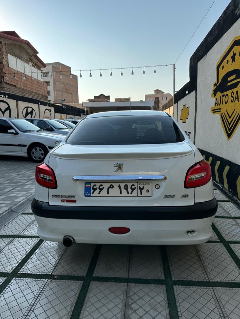 پژو ۲۰۶ صندوق دار v8 - 1394