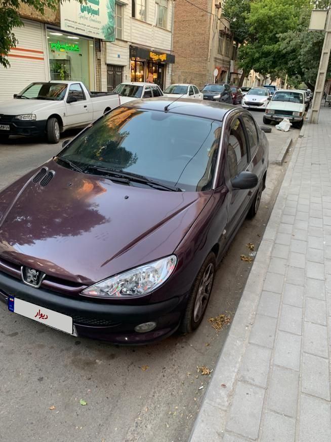 پژو ۲۰۶ صندوق دار v20 - 1389