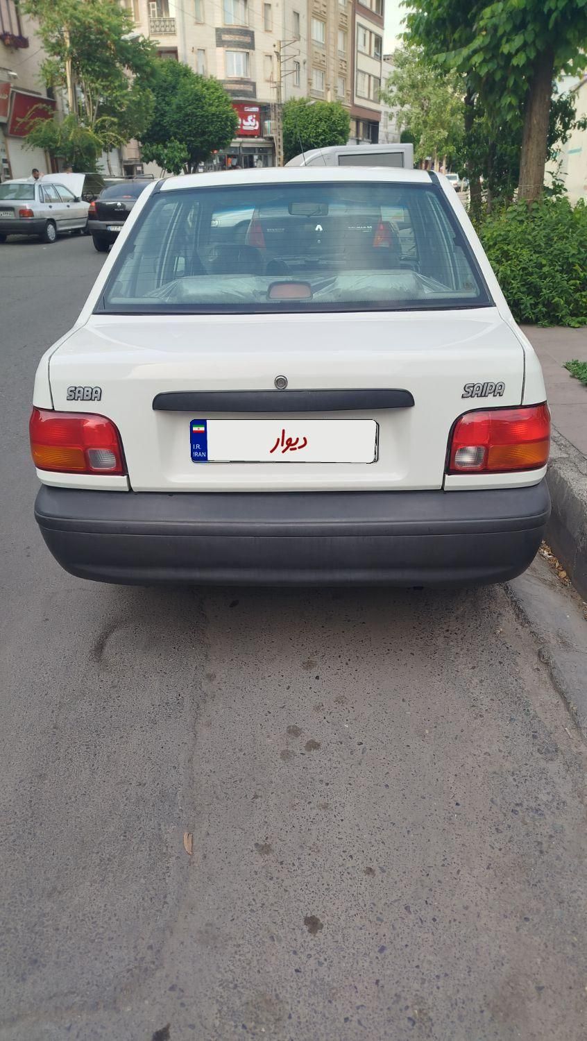 پراید صبا بنزینی - 1386