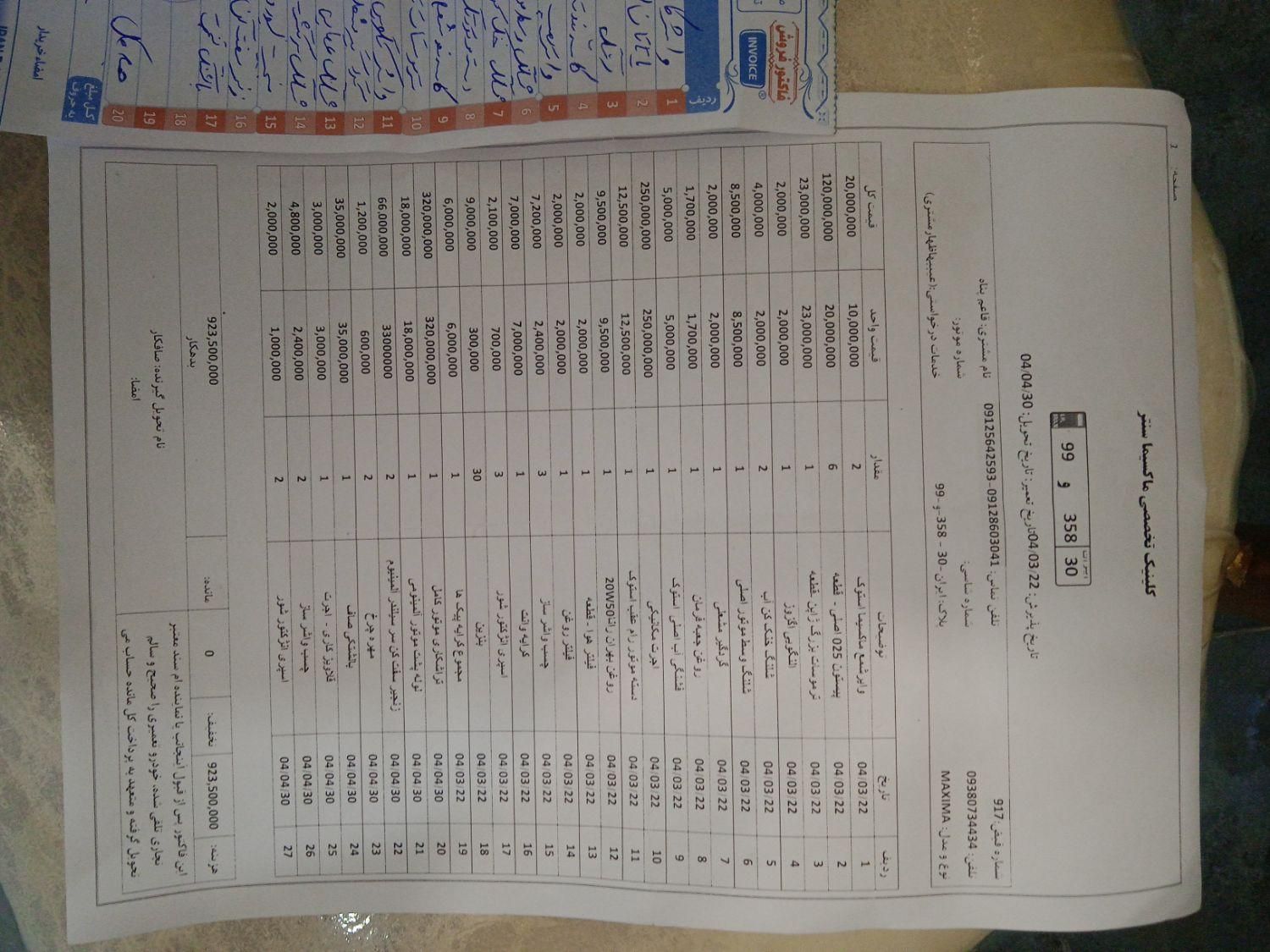 نیسان ماکسیما دنده‌ای - 1381