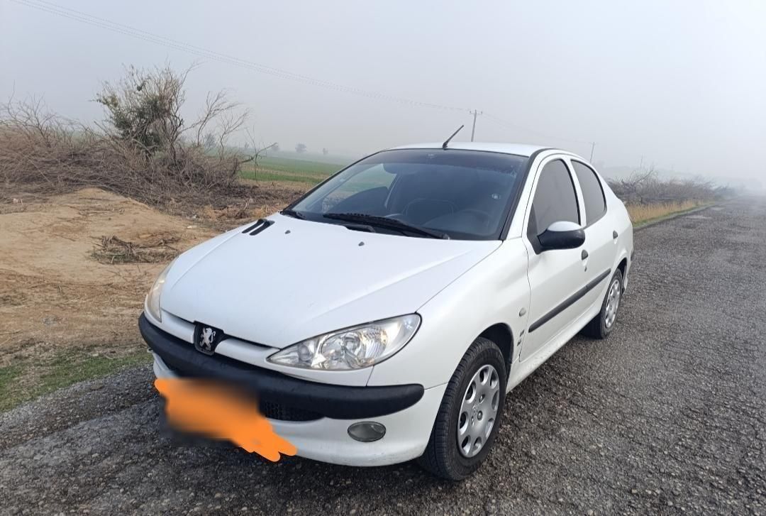 پژو ۲۰۶ صندوق دار v8 - 1395