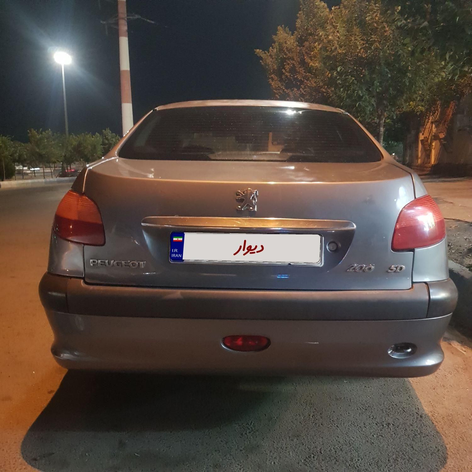 پژو ۲۰۶ صندوق دار v2 - 1388