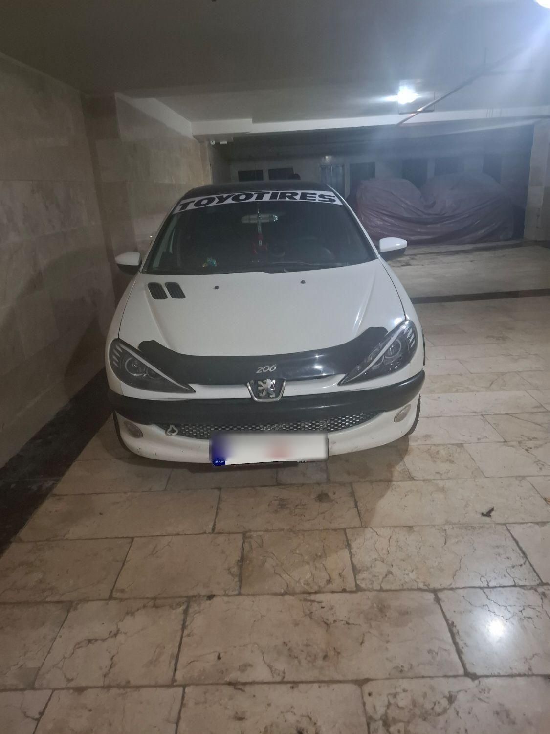 پژو ۲۰۶ صندوق دار v20 - 1388