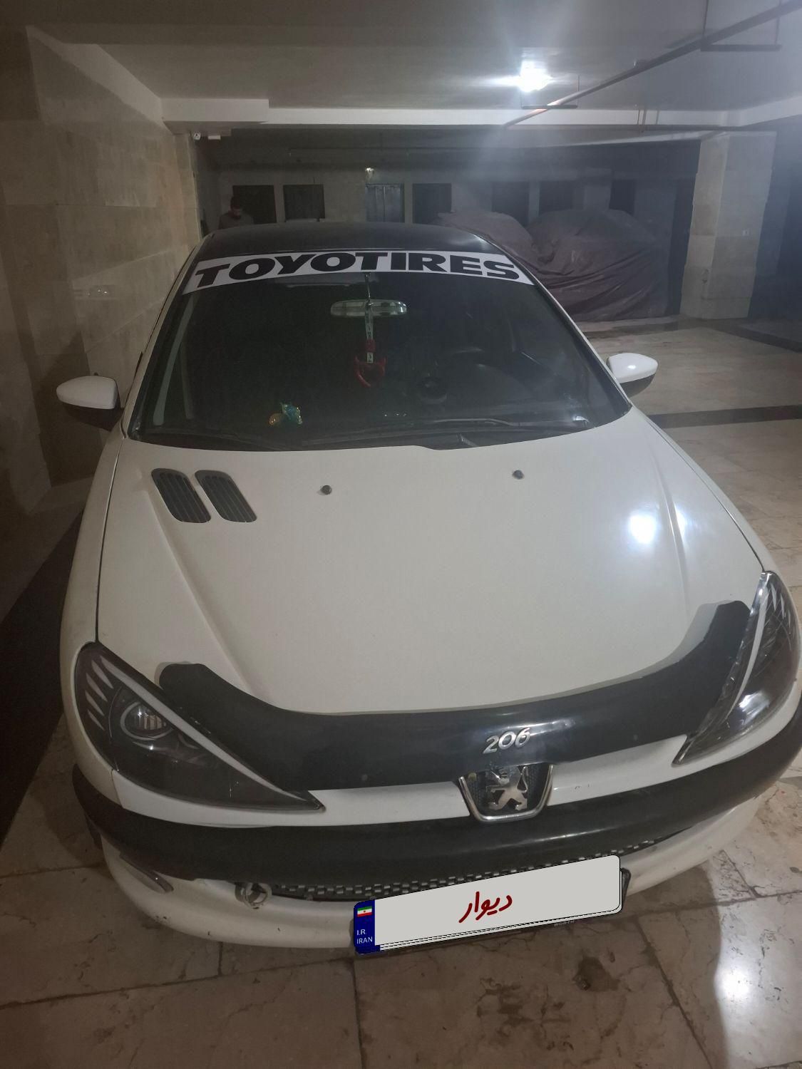 پژو ۲۰۶ صندوق دار v20 - 1388