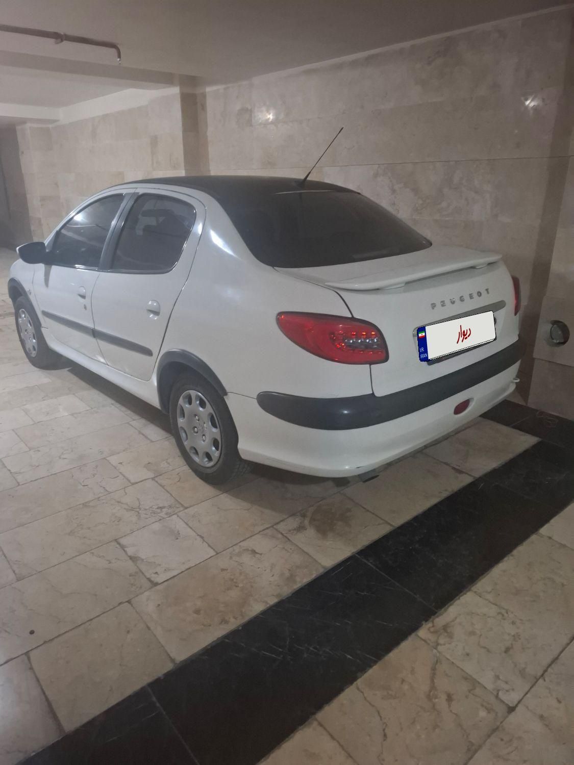 پژو ۲۰۶ صندوق دار v20 - 1388