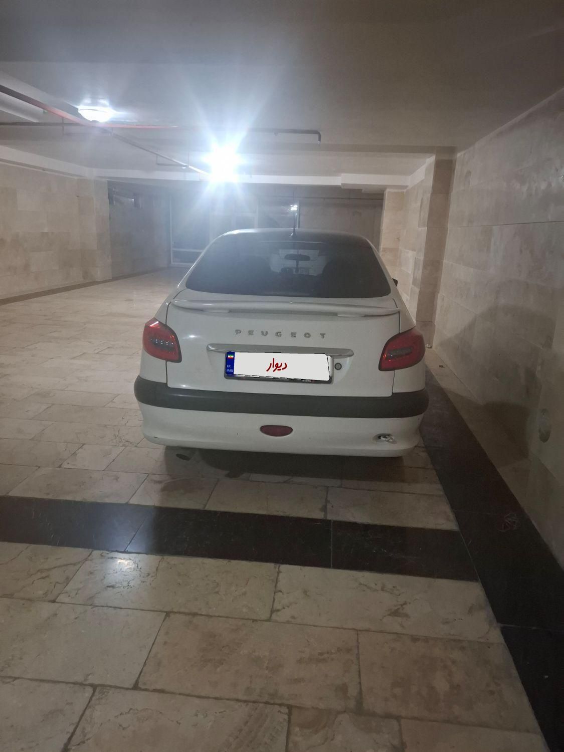پژو ۲۰۶ صندوق دار v20 - 1388