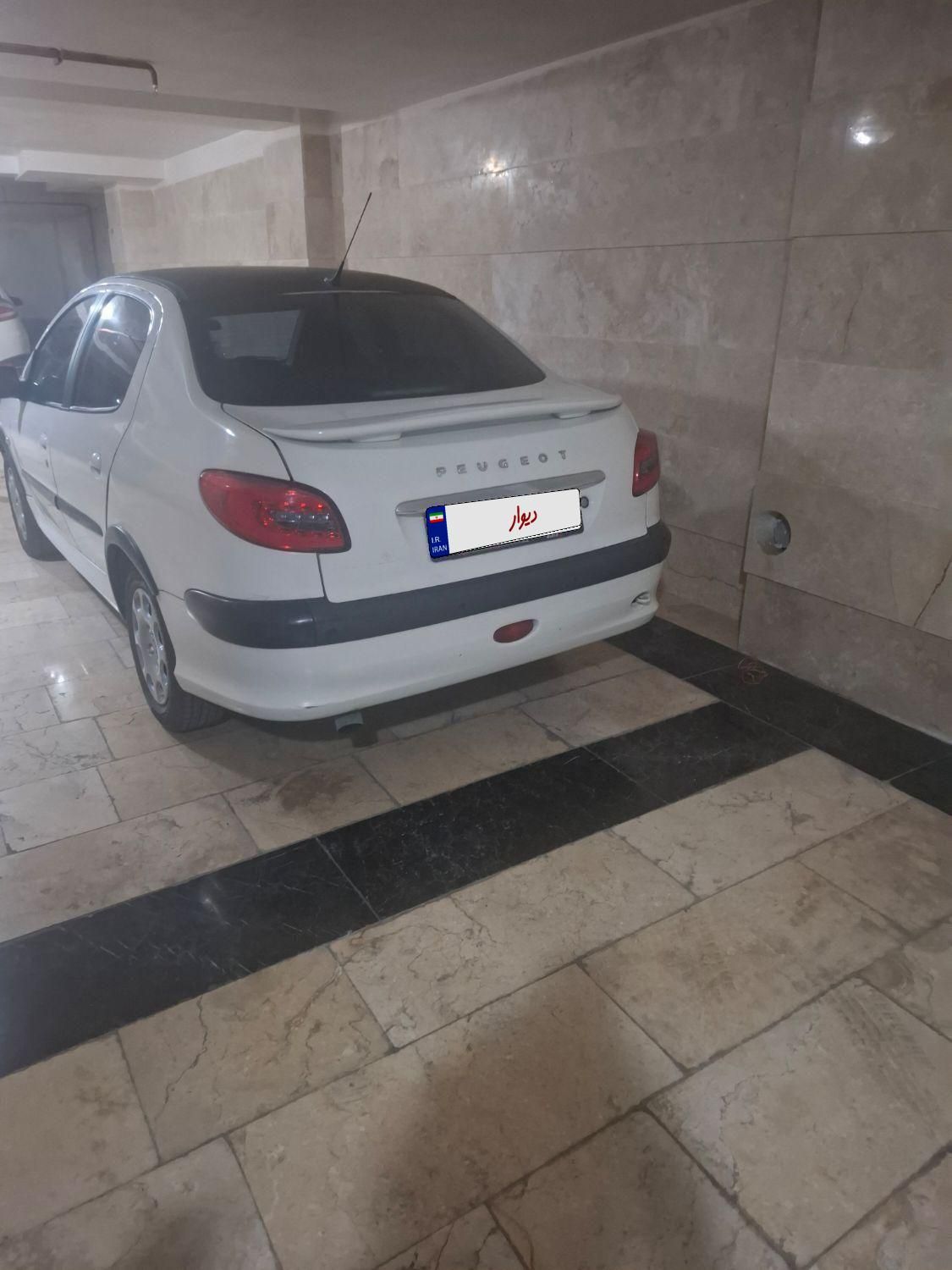 پژو ۲۰۶ صندوق دار v20 - 1388