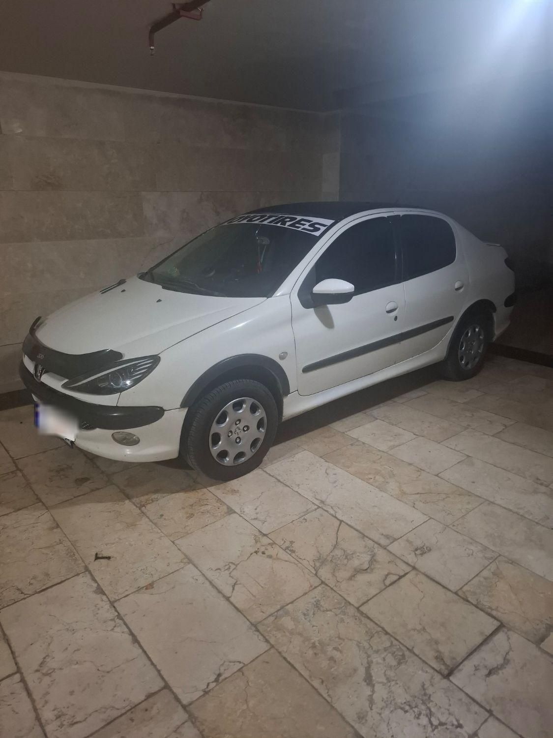 پژو ۲۰۶ صندوق دار v20 - 1388