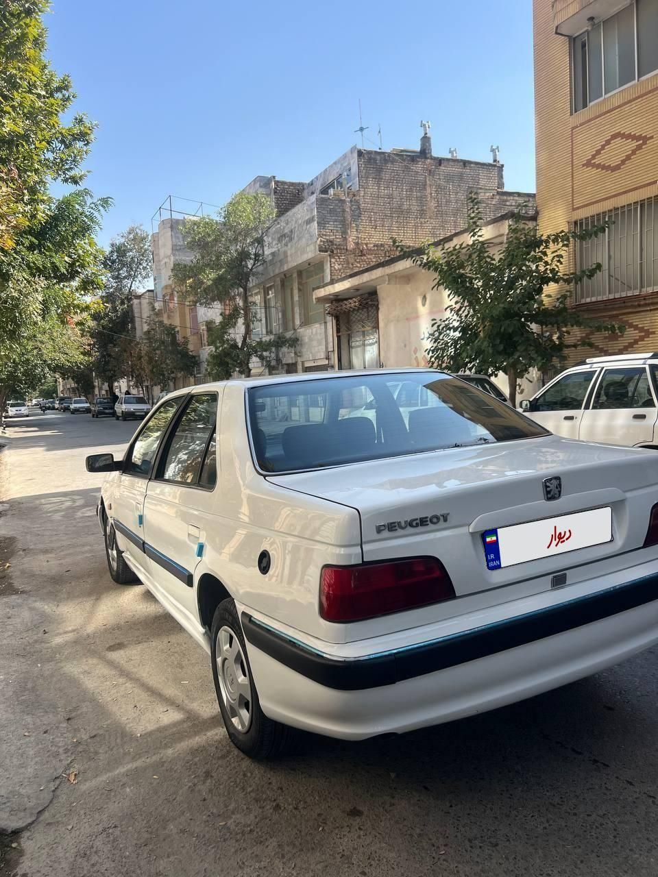 پژو پارس دوگانه سوز - 1387