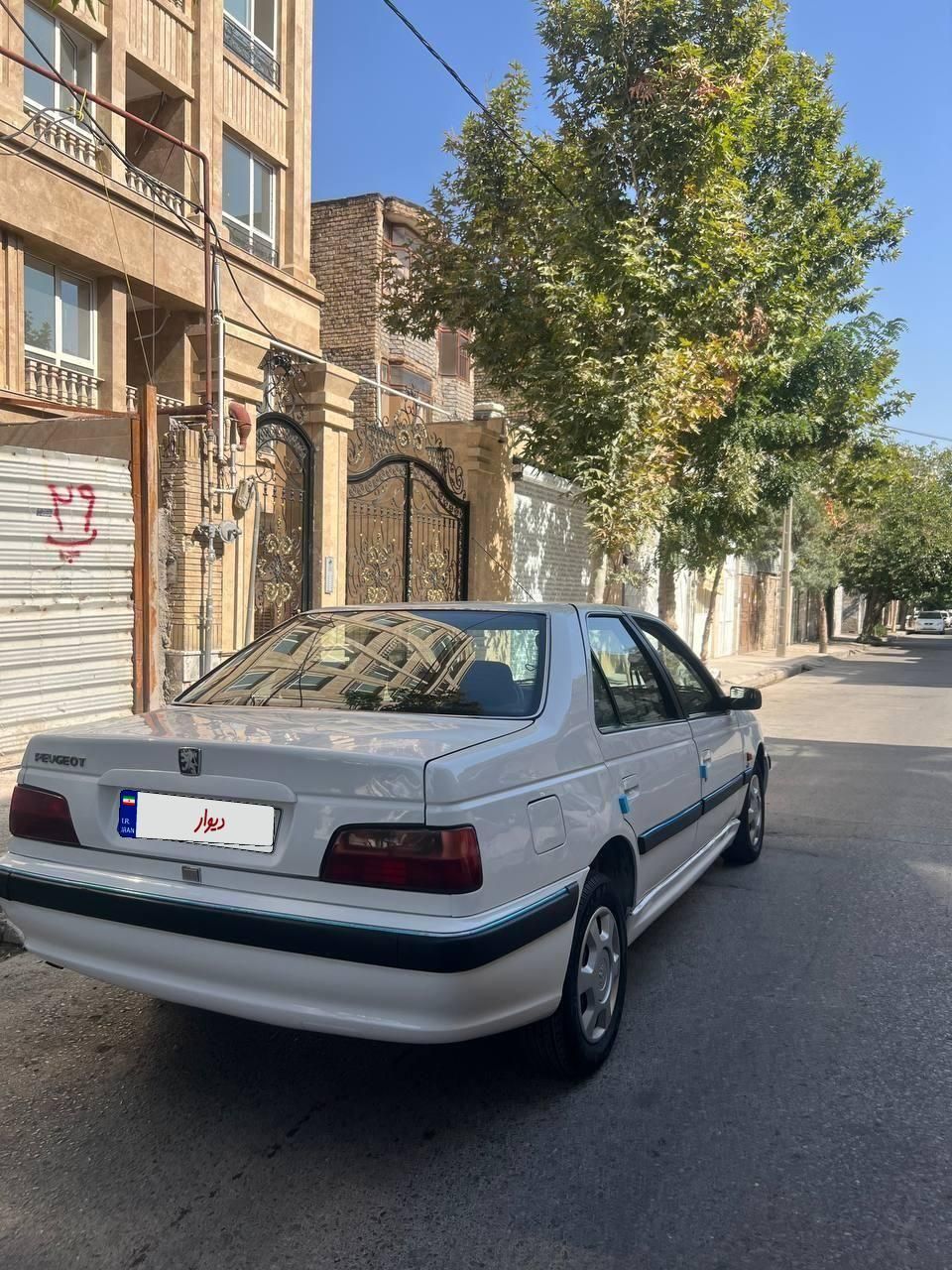 پژو پارس دوگانه سوز - 1387