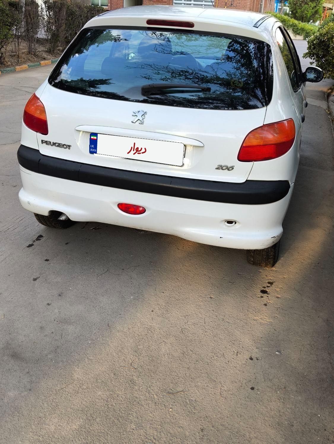 پژو 206 تیپ 3 - 1389