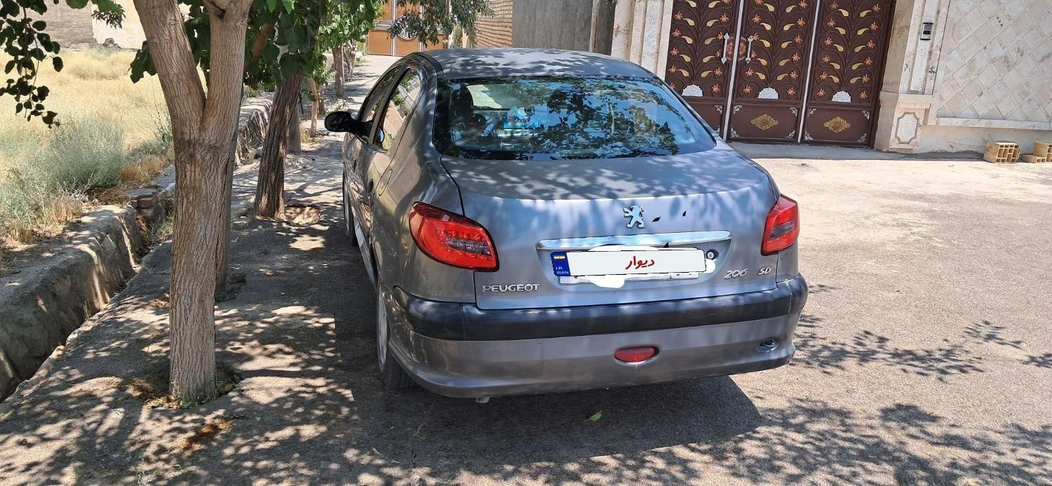 پژو ۲۰۶ صندوق دار v1 - 1387