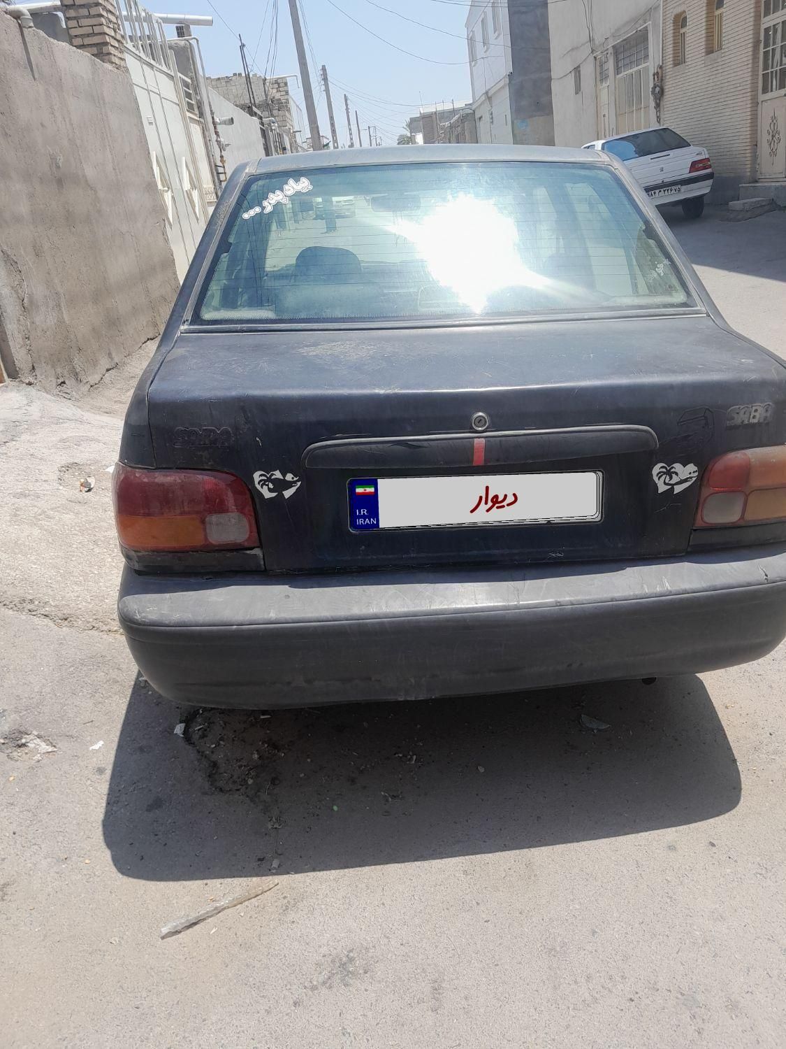 پراید صبا بنزینی - 1386