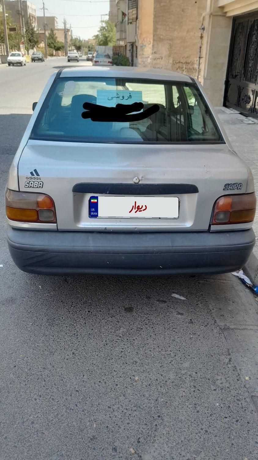پراید صبا بنزینی - 1386