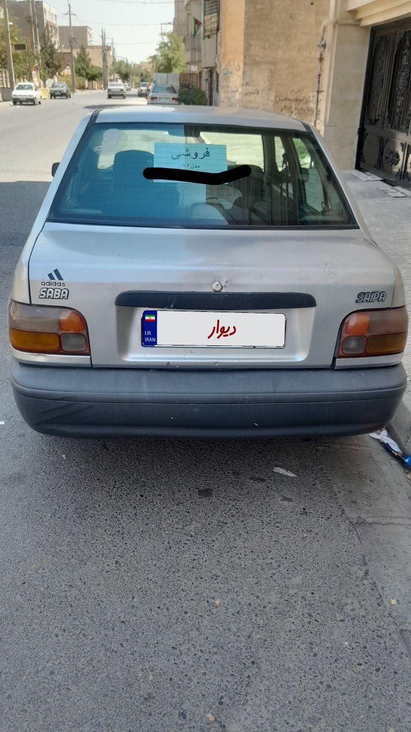 پراید صبا بنزینی - 1386
