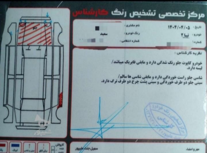 تیبا 2 EX رینگ آلومینیومی - 1396
