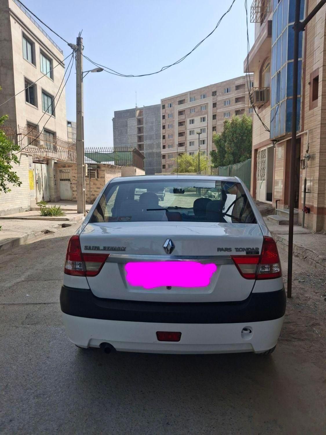 رنو پارس تندر گیربکس JHQ + مولتی مدیا - 1395